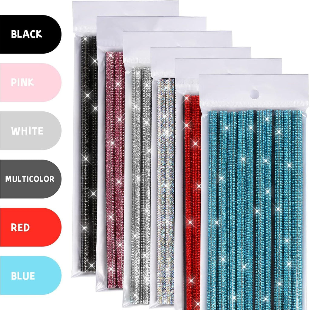 Buy now INSAUTO Bling Car Vent Outlet Trim,Bling Car Accessories for Women and Girls,10Pcs Rhinestone Car Air Conditioner Vent Decoration Strip(White) at indiglob india