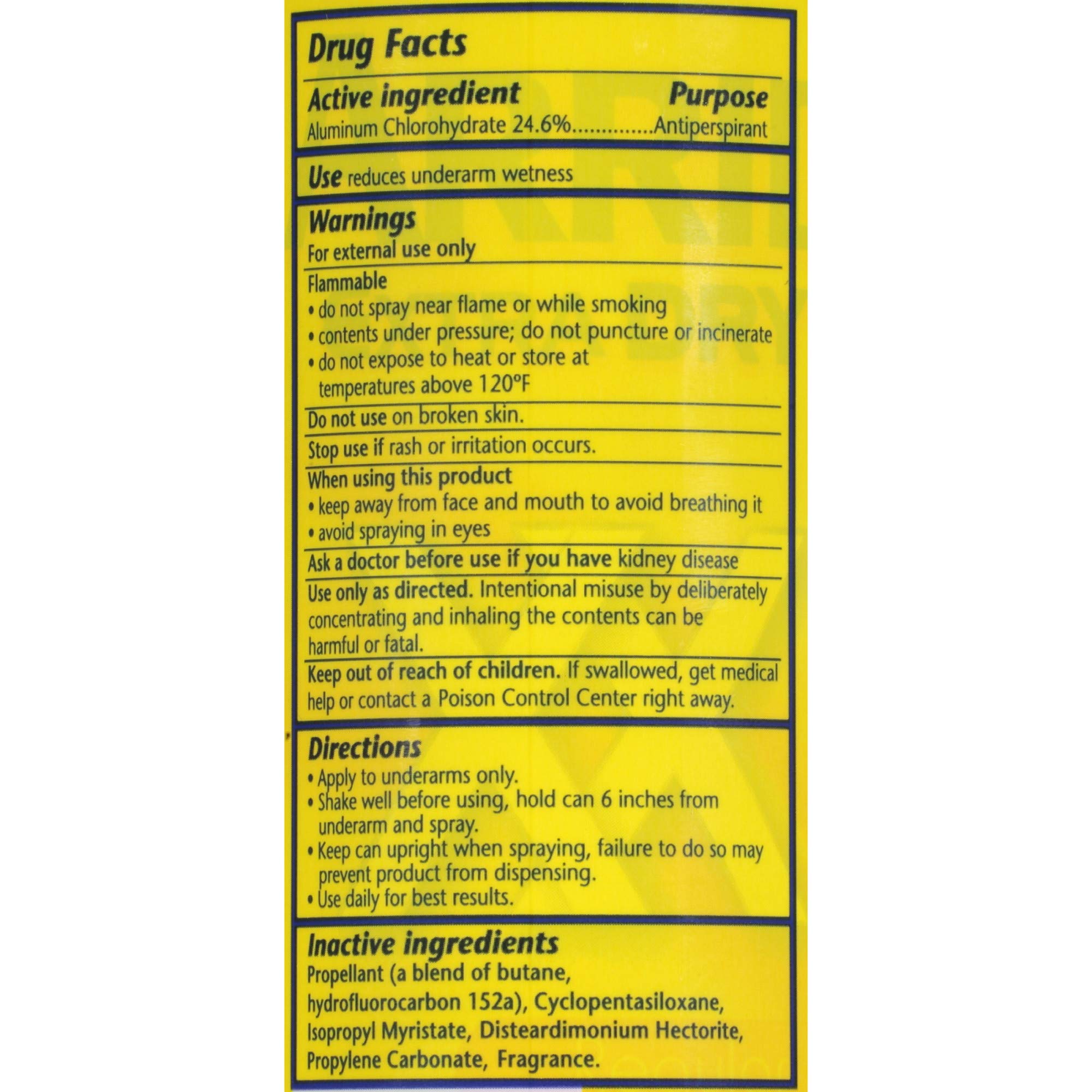 Buy now Arrid XX Extra Dry Antiperspirant Deodorant, Regular, Twin Pack (two 6oz. cans) Packaging May Vary at indiglob india
