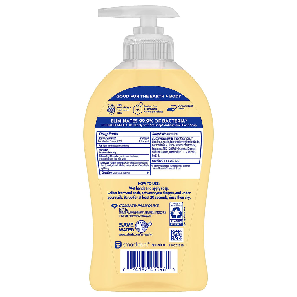 Buy now Softsoap Antibacterial Liquid Hand Soap, Kitchen Fresh Hand Soap, 11.25 Fl Oz (Pack of 6) at indiglob india