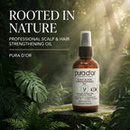 PURA D'OR Scalp & Hair Strengthening Oil Supports Optimal Growth, Reduce Breakage, Nourish Roots for Healthier, Fuller, Thicker Hair - Rosemary, Castor & Peppermint Oil: 3.3 Oz Ayurvedic Hair Care