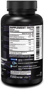 Jacked Factory Lean PM Max - High-Performance Weight Loss, Sleep Support, Fat Burner, & Appetite Suppressant for Men and Women w/Melatonin, Magnesium, Carnipure, & Ashwagandha - 120 Diet Pills