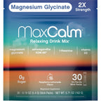 Relaxing Drink Mix | Raspberry-Lemonade Flavor | Magnesium & KSM-66 Ashwagandha Supplement | Supports Relaxation | 30 Single-Serve Packets