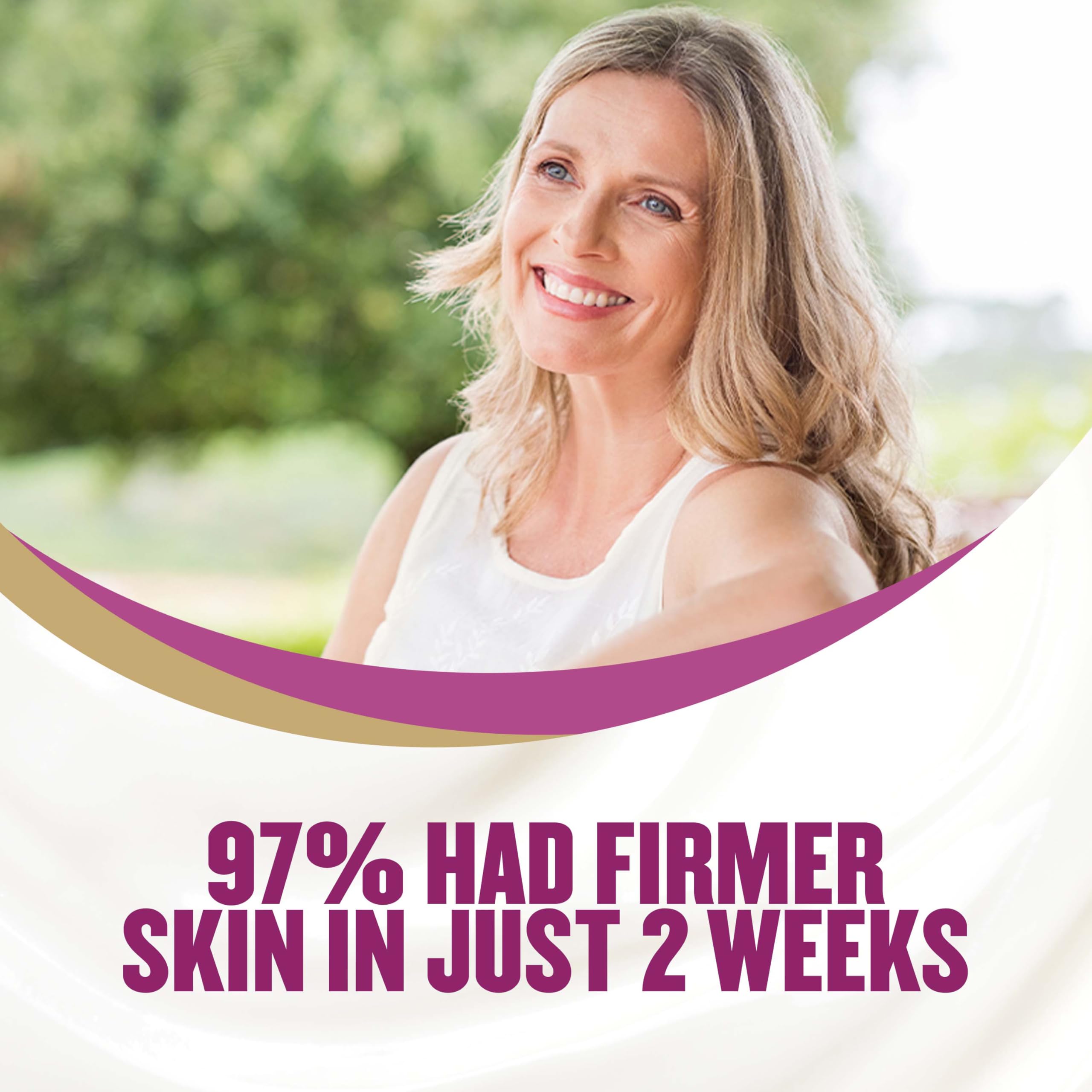 Gold Bond Age Renew Neck & Chest Firming Age Renew Cream, 2 oz | Firmer-looking skin, hyaluronic acid neck firming cream, improves elasticity and texture, dermatologist and clinically tested