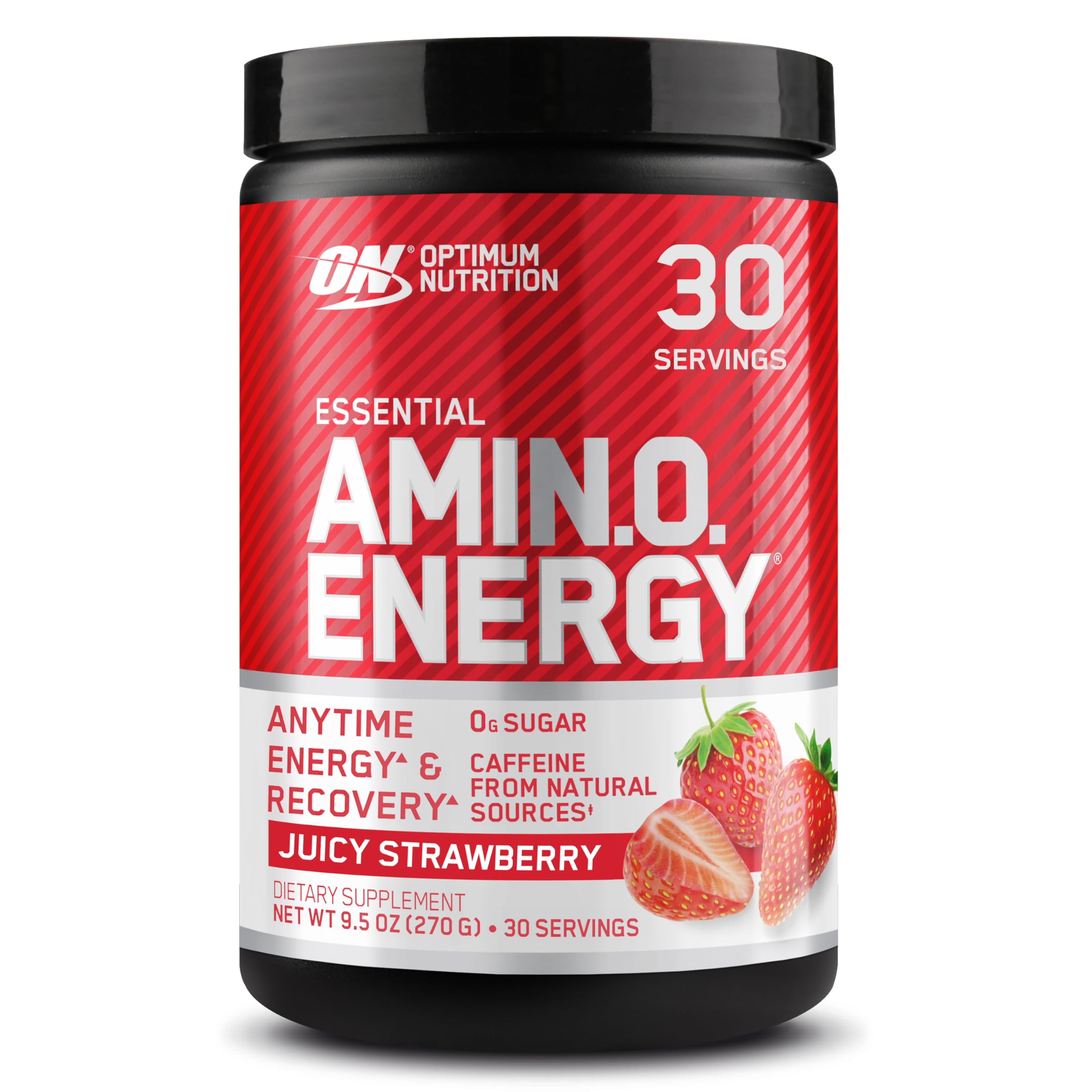 Buy now Optimum Nutrition Amino Energy - Pre Workout with Green Tea, BCAA, Amino Acids, Keto Friendly, Green Coffee Extract, Energy Powder - Blue Raspberry, 30 Servings (Packaging May Vary) Juicy Strawberry Burst 9.5 Ounce (Pack of 1) at indiglob india