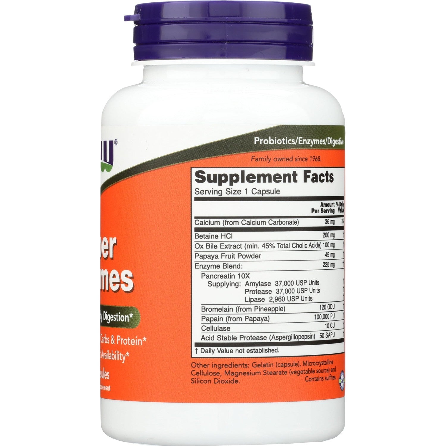 Buy now Now Foods Super Enzymes - 90 Capsules at indiglob india