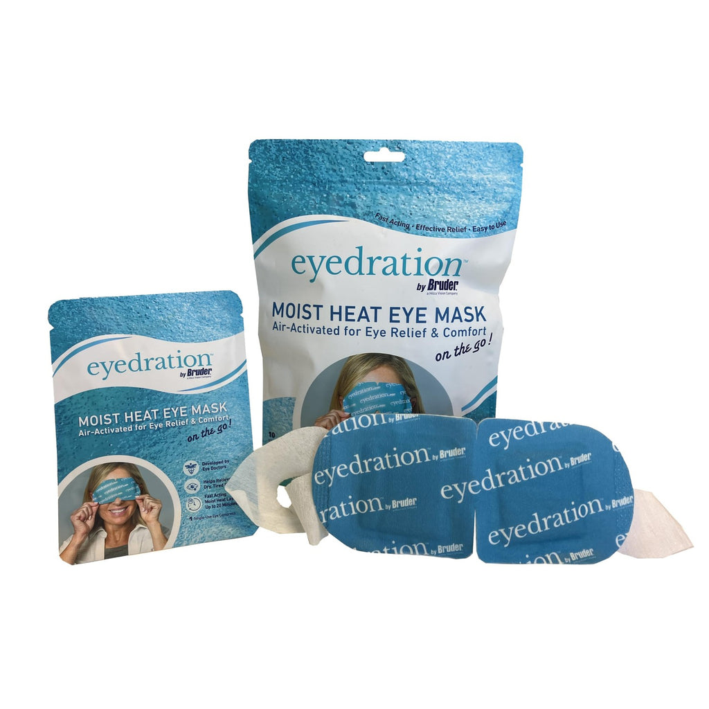 Air-Activated Eye Steam Mask - 10 Single-Use Self-Heating Warm Compresses l Dry Eye Relief Disposable Heated Eye Mask l Gentle, Soothing and Hydrating l No Microwave Needed | Convenient
