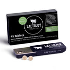 LactoJoy Forte 28,000 FCC – Lactase Capsules with 6h Depot Effect – 40 Vegan Capsules – Fast-Acting Long-Lasting Lactase – No Additives – Made in Germany – Dairy Relief