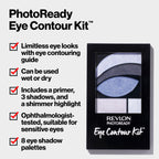 Buy now Revlon Eyeshadow Paette, PhotoReady Eye Makeup, Creamy Pigmented in Blendable Matte & Shimmer Finishes 523 Rustic, 0.01 Oz at indiglob india