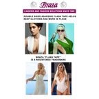 Buy now Braza Flash Tape - Double Sided Clear Adhesive Clothing, Fabric and Body Tape - 60 ft at indiglob india