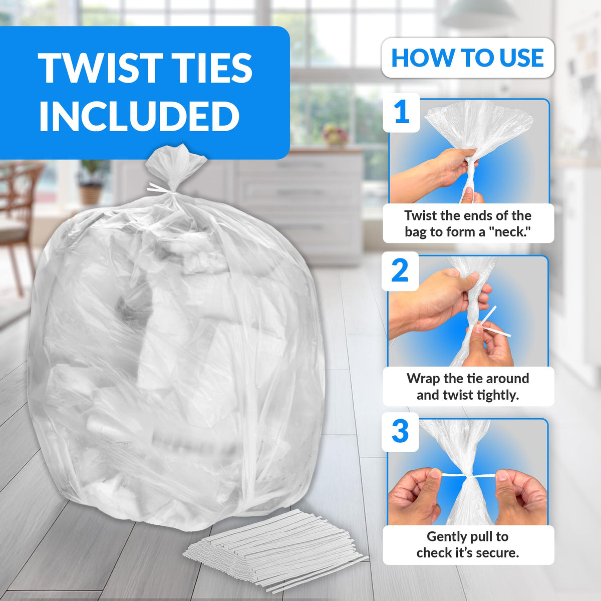Reli. 50 Gallon Trash Bags Heavy Duty | Made in USA