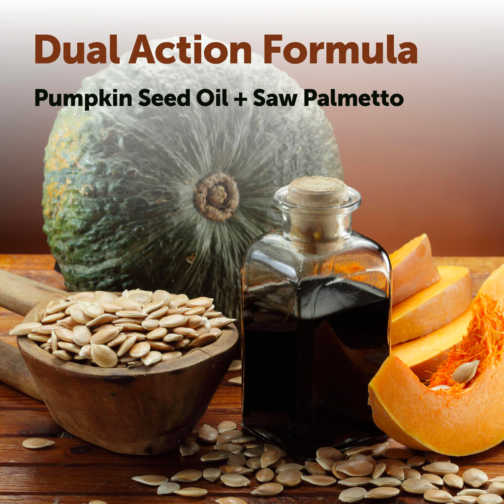Micro Ingredients Pumpkin Seed Oil with Saw Palmetto, 75 Softgels | Cold Pressed, Pure Virgin Oil, Essential Fatty Acids & Phytosterols | Hair Growth & Prostate Health Support* | Non-GMO