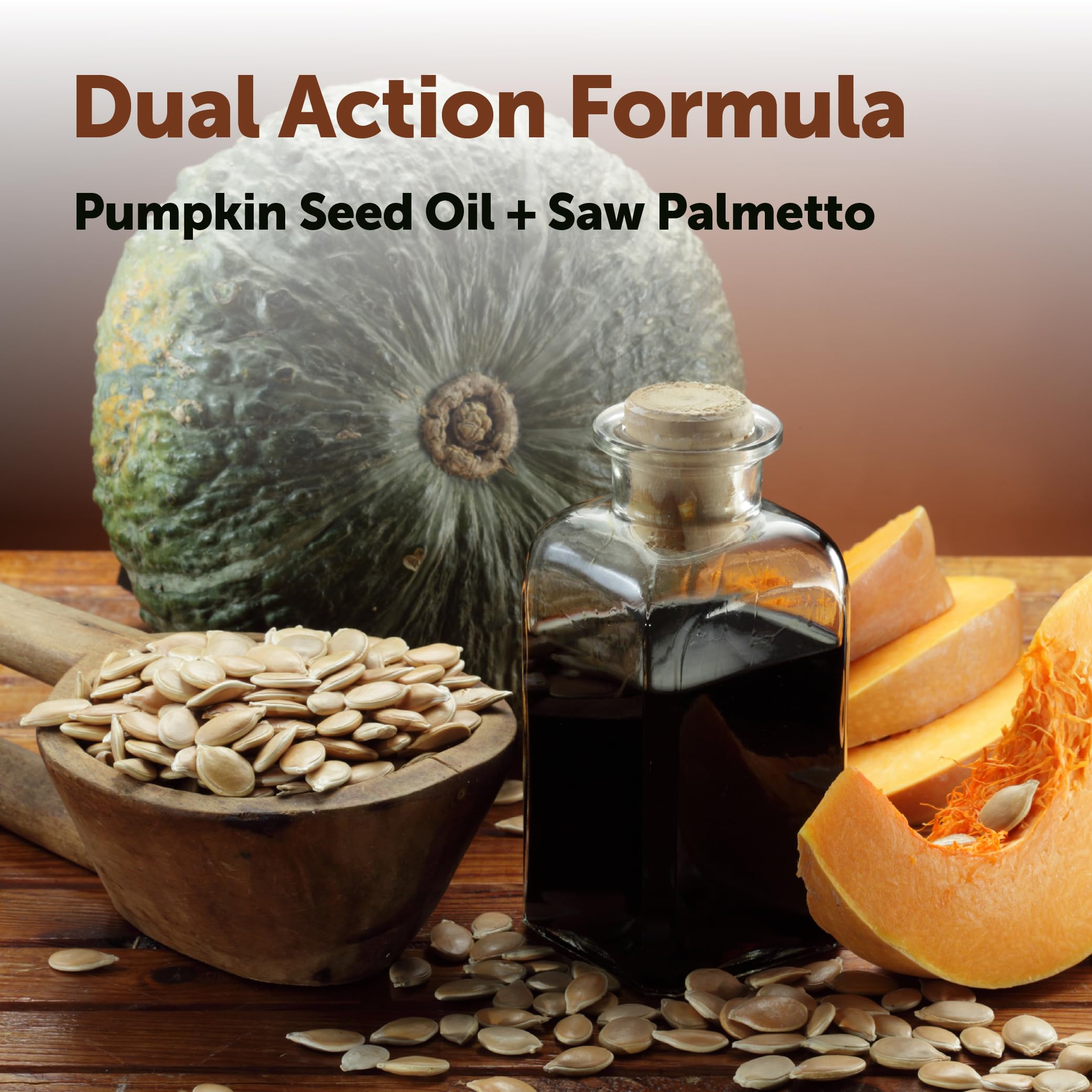 Micro Ingredients Pumpkin Seed Oil with Saw Palmetto, 75 Softgels | Cold Pressed, Pure Virgin Oil, Essential Fatty Acids & Phytosterols | Hair Growth & Prostate Health Support* | Non-GMO