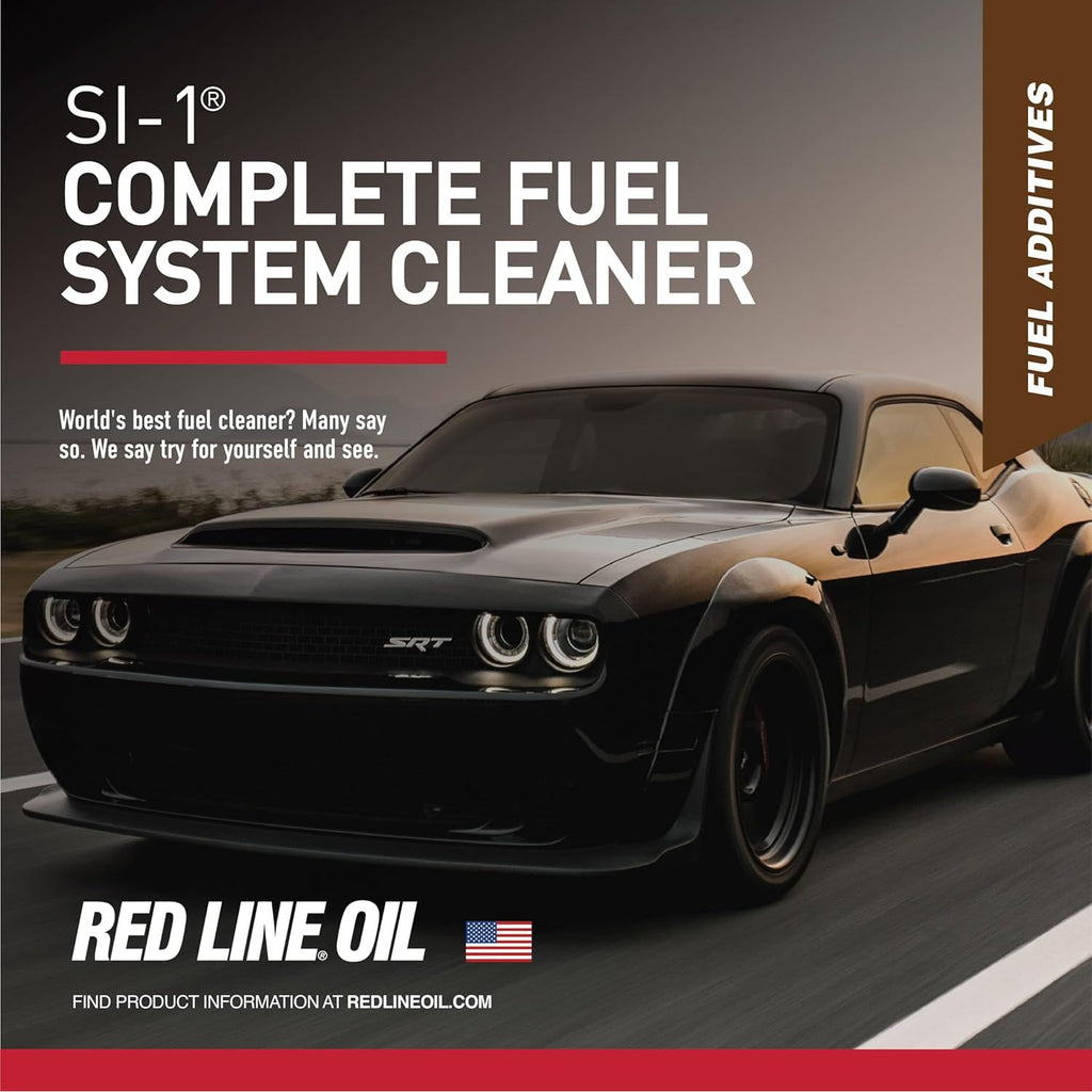 Buy now Red Line 60103 SI-1 Complete Fuel System Cleaner, Cleans and Prevents Corrosion in Fuel Systems, Cleans Injectors, Carburetors, Valve and Combustion Chamber Deposits - 15 Ounce at indiglob india