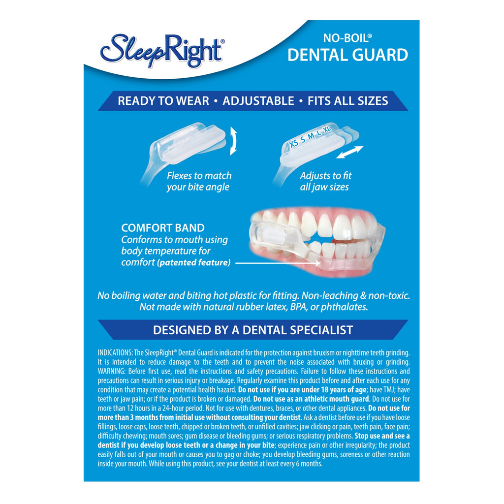SleepRight Select-Comfort Night Guard for Teeth Grinding & Bruxism
