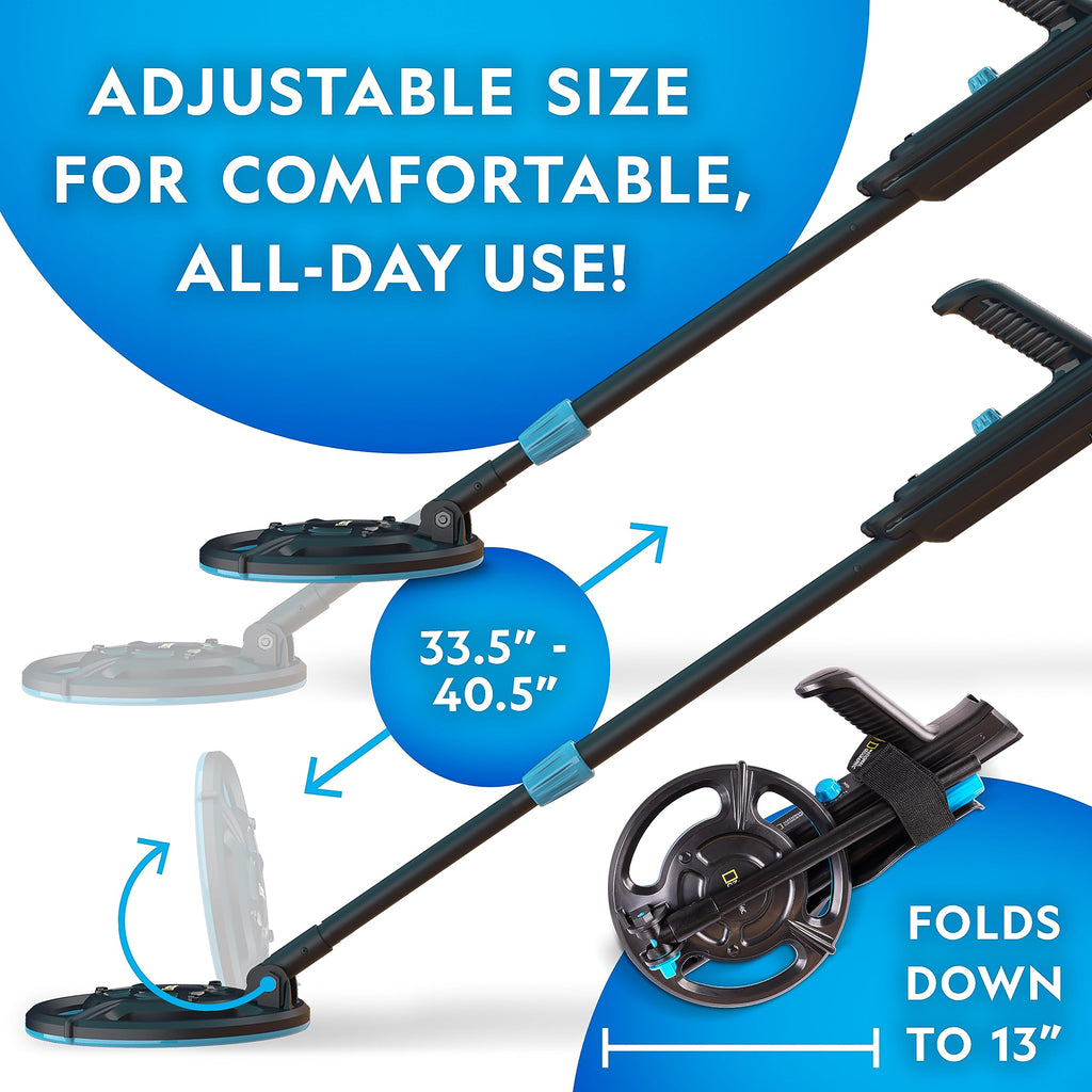 National Geographic Starter Metal Detector Kit for Kids Ages 8-12