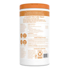 Seventh Generation Disinfecting Multi-Surface Wipes, Lemongrass Citrus Scent, 70 Wipes