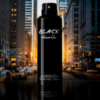 Kenneth Cole Black All Over Body Spray for Men, Aromatic Woody Fragrance, Notes of Watermint, Mandarin, Cedar, and Musk, Long-Lasting Cologne, 6.0 Fl. Oz
