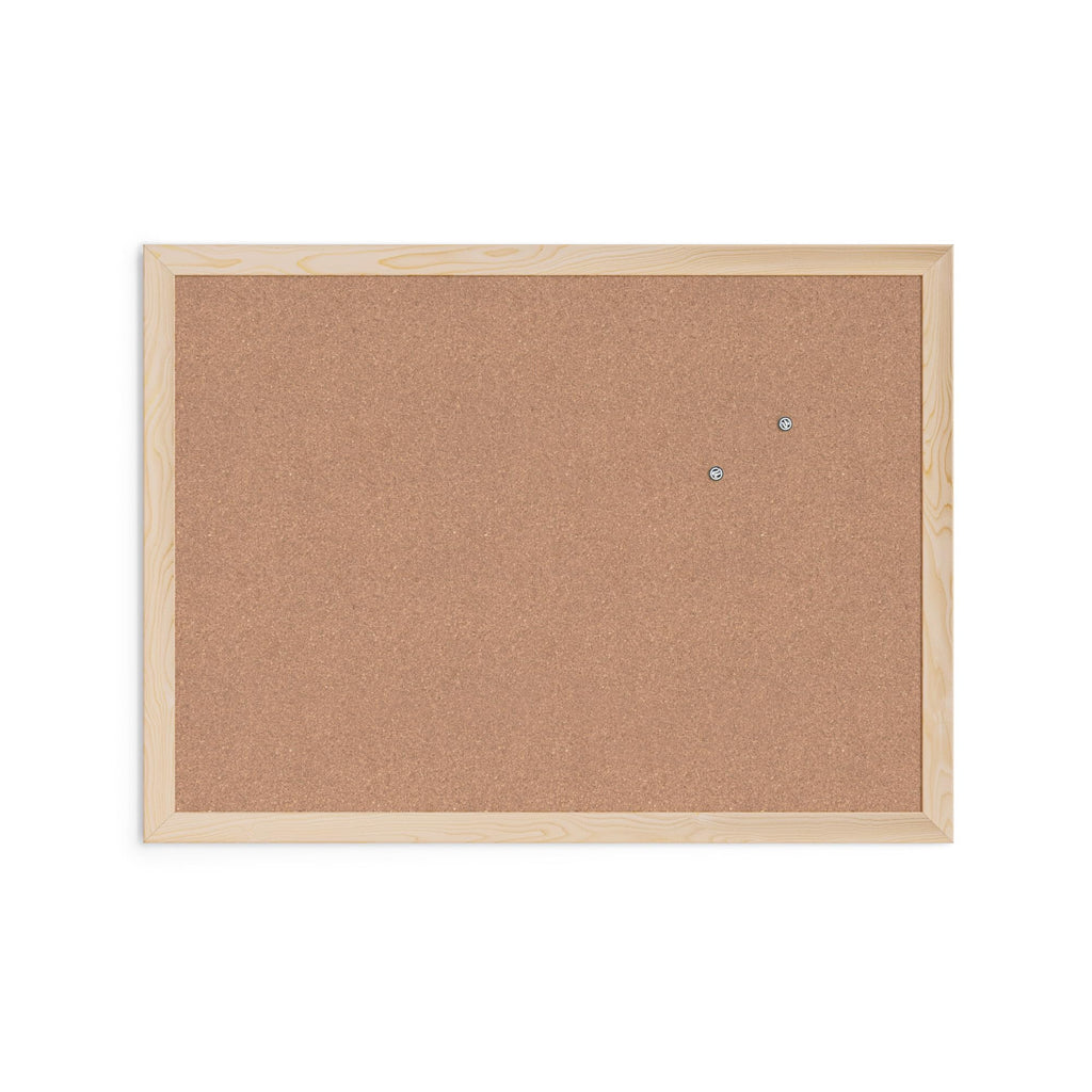 U Brands Cork Bulletin Board, 18" x 24" Inches, Light Birch Wood Frame (265U00-01)