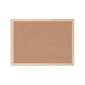 U Brands Cork Bulletin Board, 18" x 24" Inches, Light Birch Wood Frame (265U00-01)