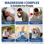 1000mg Magnesium Complex for Women & Men, 120 Capsules
