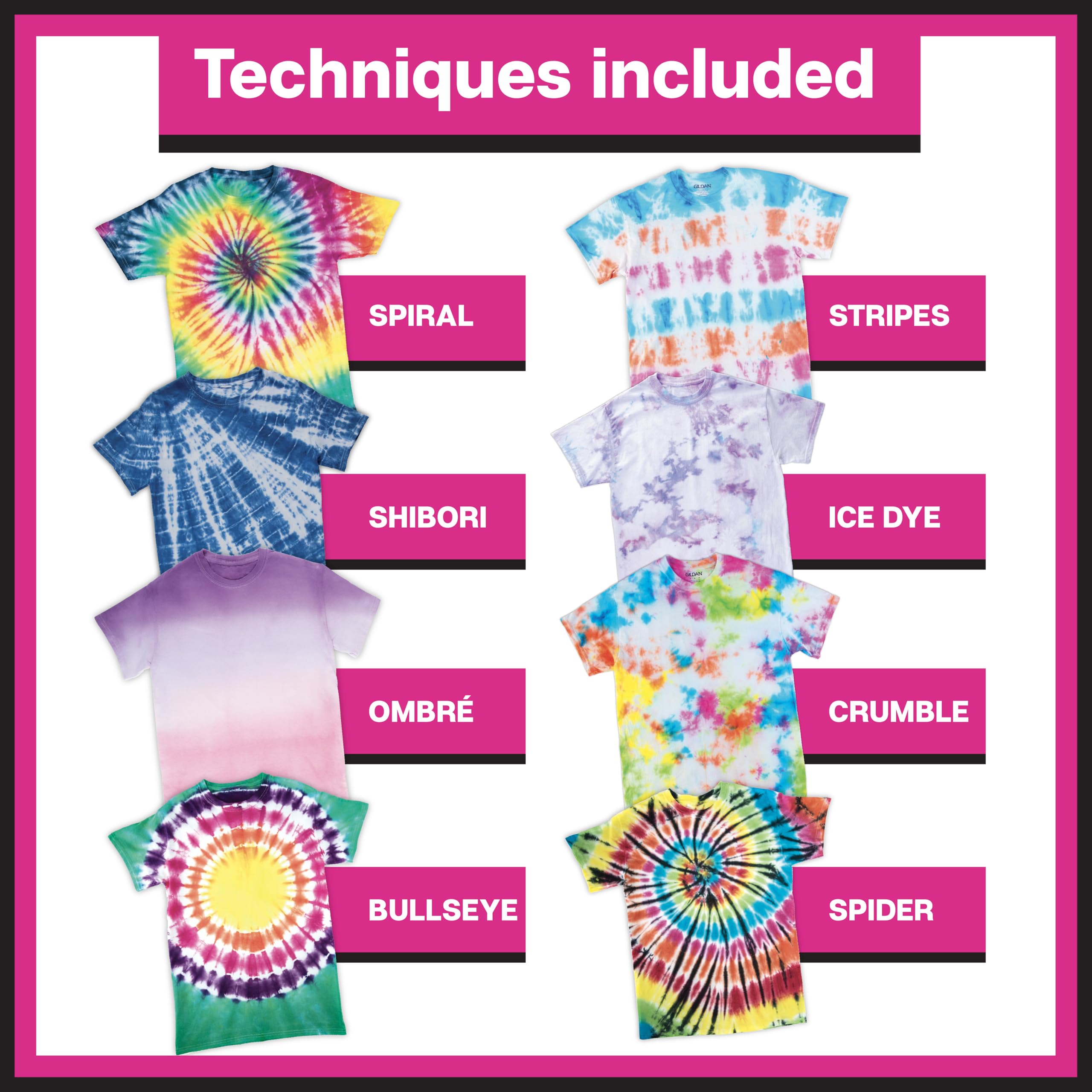 Buy now Tulip One-Step Tie-Dye Party Kit, Set of 123 at indiglob india