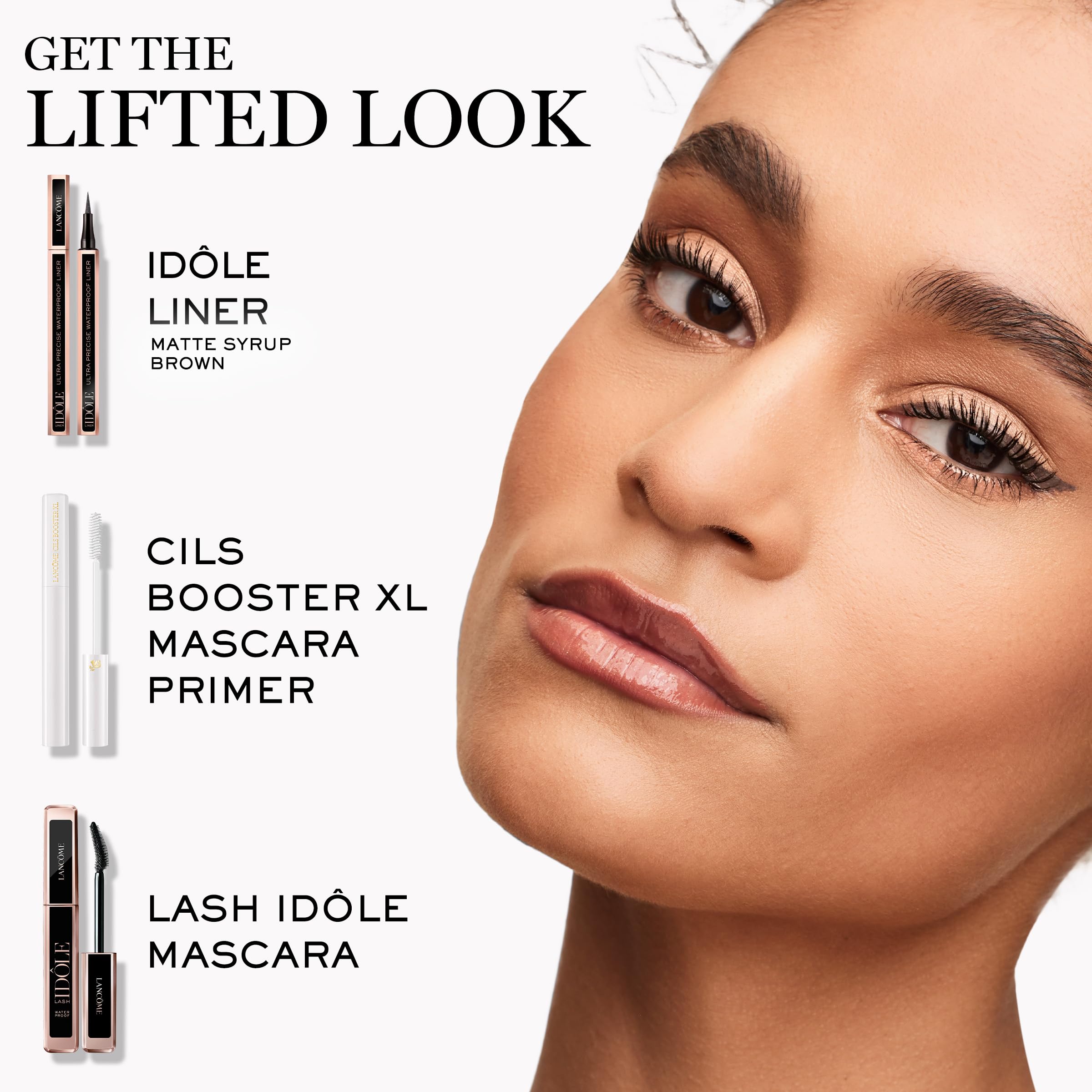 Lancôme Lash Idôle - Volumizing Mascara - Black - Instant Volume & Lift | Lash-Lifting Mascara for Instant Volume, Length & Lift - With Smudge-Proof Formula - 24H Wear Lengthening