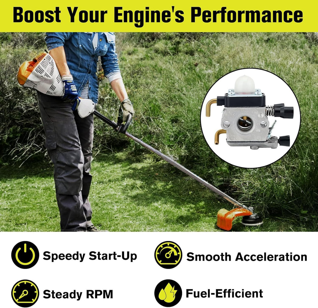 HS45 FS55R Carburetor for Stihl FS45 FS38 KM55R FS55RC Hedge Trimmer