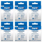 Oral-B Glide Threader Floss, 30-Count (Pack of 6)