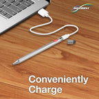 Buy now BoxWave Stylus Pen Compatible with Sony Ericsson W580i - AccuPoint Active Stylus, Electronic Stylus with Ultra Fine Tip - Metallic Silver at indiglob india