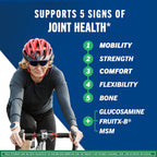 Buy now Move Free Advanced Glucosamine Chondroitin MSM Joint Support Supplement, Supports Mobility Comfort Strength Flexibility & Bone - 120 Tablets (40 servings)* at indiglob india