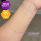 MED PRIDE Silicone Wound and Scar Tape Roll 1.5 in x 1.6 Yards,Waterproof