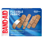 Buy now Band-Aid Adhesive Bandages Flexible Fabric, Extra Large, 10 Count at indiglob india