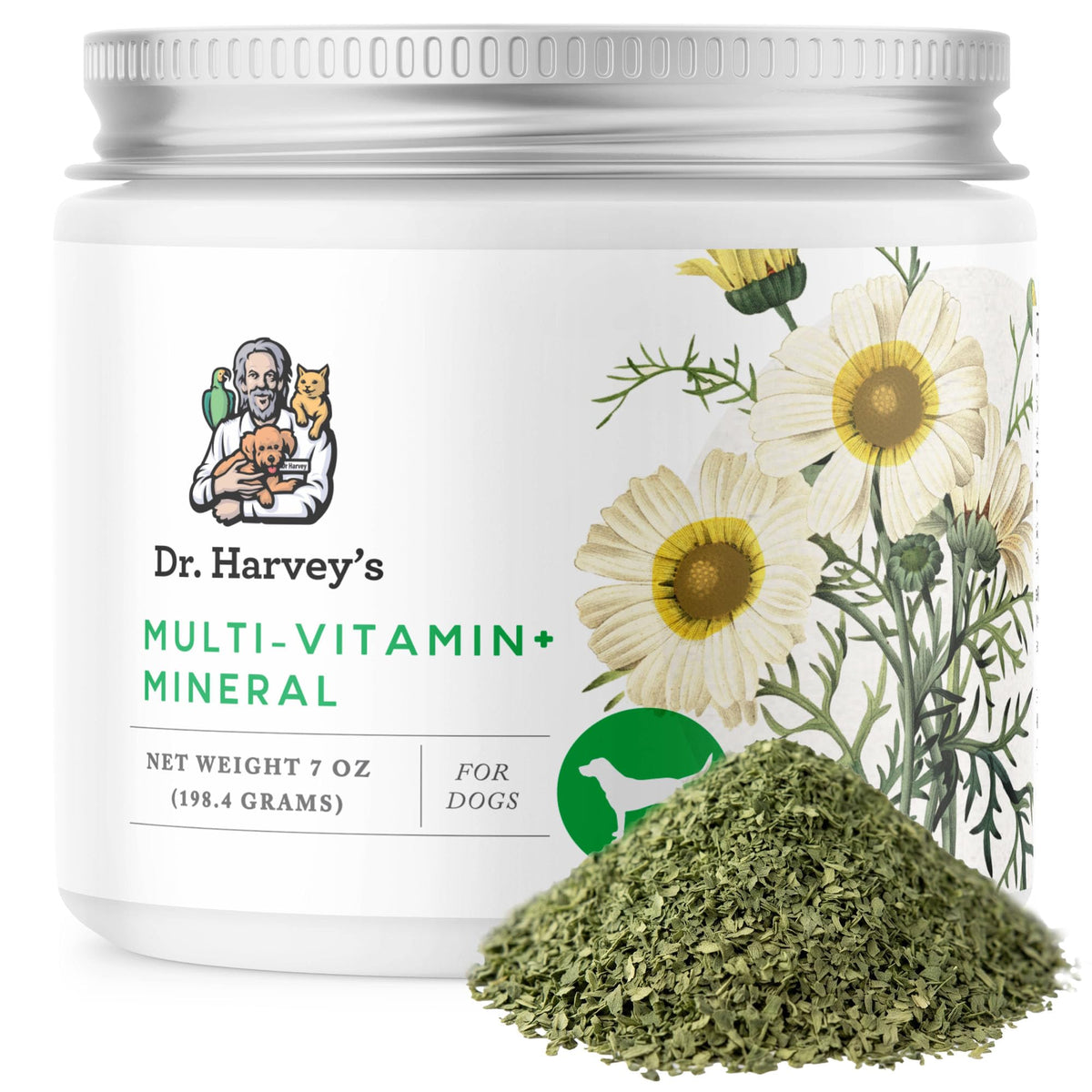 Dr. Harvey's Herbal Multi-Vitamin and Mineral Supplement for Dogs (7 Ounces)