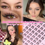 Discover authentic Calphdiar Bottom Lash Clusters for beautiful, wispy enhancement. Perfect for a natural look that transforms your eyes!