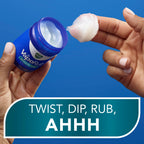 Buy now Vicks VapoRub Advanced Plus, Powerful Cough Suppressant, Topical Chest Rub & Analgesic Ointment, Medicated Vicks Vapors, Fast Cough Relief, 2.82oz x 2 at indiglob india