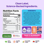 Drops Of Nature Organic Mushroom Gummies & Ashwagandha - Mixed Berry, 80 ct | KSM-66 Ashwagandha Gummies with 7 Superfood Mushroom Lions Mane Reishi Turkey Tail Chaga & More, Low Carb Vegan, Gelatin-Free