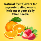 Black Girl Vitamins - Fiber Gummies - Prebiotic for Gut Health & Bloat Relief - Supports Digestion, Regularity & Microbiome Balance - Vegan, Gluten-Free, Halal (Orange & Mixed Berry, 30 Day Supply)