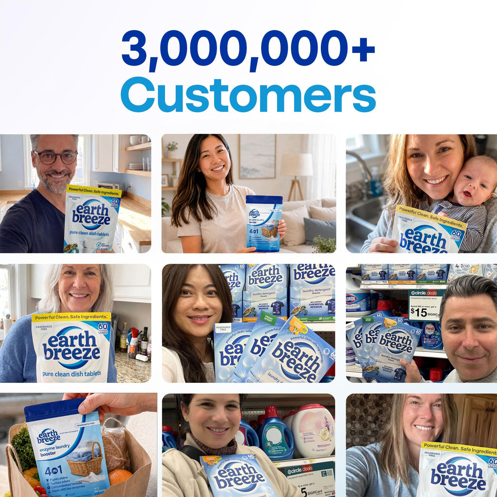 Earth Breeze Enzyme Laundry Booster Powder 2lbs (64 Loads)