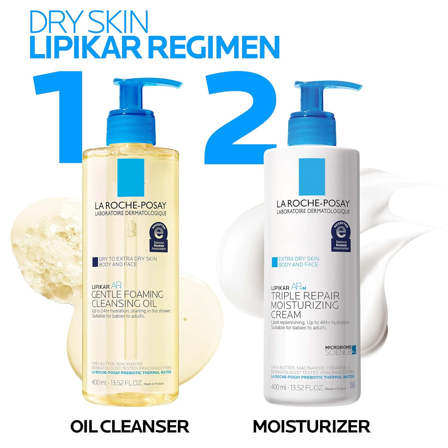 Buy now La Roche-Posay Lipikar AP+ Triple Repair Moisturizing Cream | Face & Body Lotion For Dry Skin | Shea Butter & Niacinamide Moisturizer | Gentle Face & Body Cream For Dry, Rough & Sensitive Skin at indiglob india