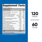 Nutricost Methylated Vitamin B Complex 120 Capsules, 60 Servings