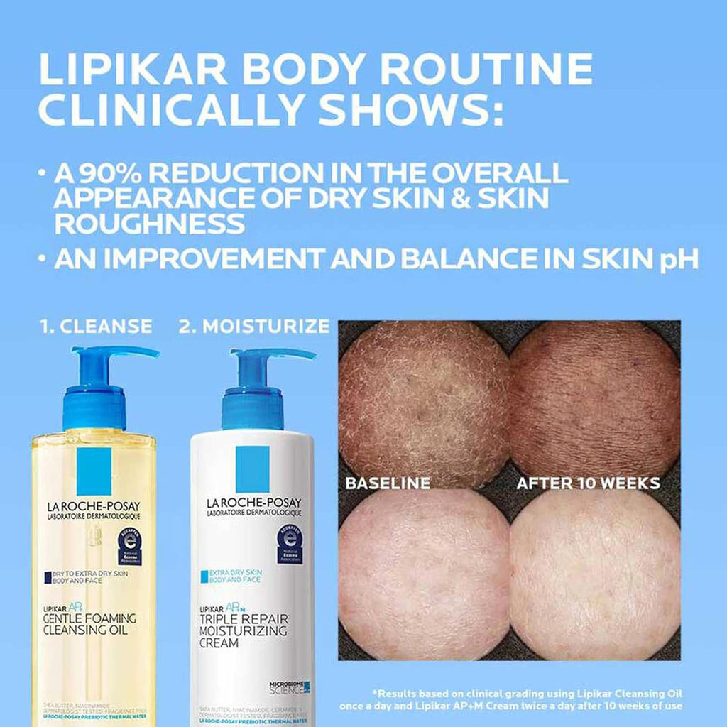 Buy now La Roche-Posay Lipikar AP+ Triple Repair Moisturizing Cream | Face & Body Lotion For Dry Skin | Shea Butter & Niacinamide Moisturizer | Gentle Face & Body Cream For Dry, Rough & Sensitive Skin at indiglob india