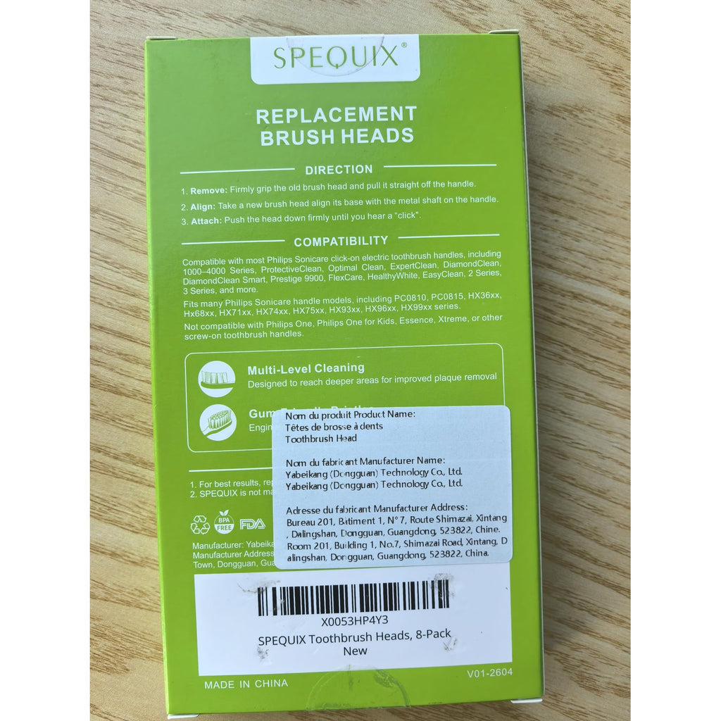 Replacement Toothbrush Heads for Philips Sonicare 8-Pack