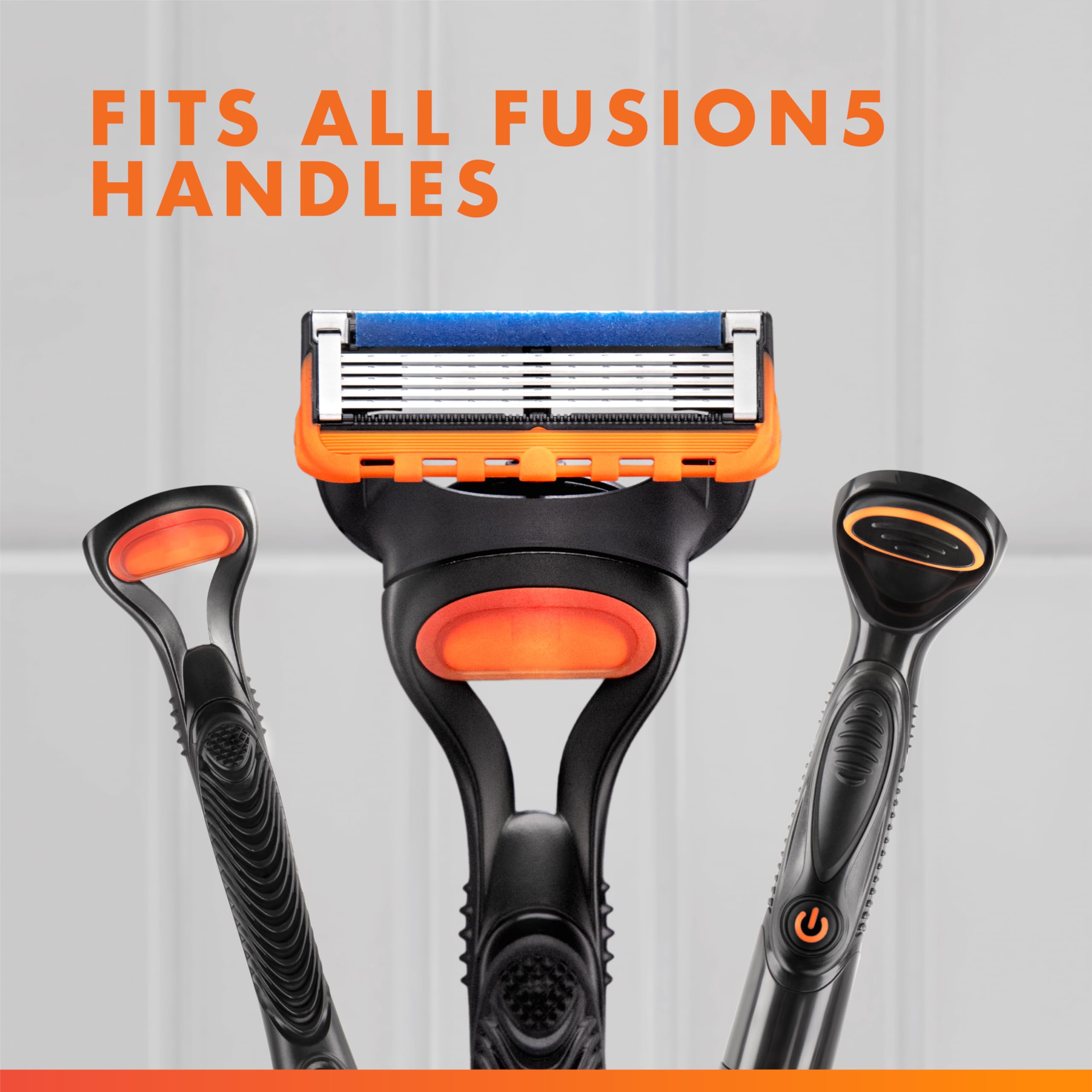 Buy now Gillette Fusion5 Razor Refills for Men, 8 Razor Blade Refills at indiglob india