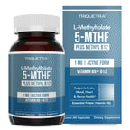 Organic Methyl Folate 1000 mcg + Methyl B12 Cofactor (300 Servings) – Metabolically Active 5-MTHF Form, Organic Berry Flavor, Liquid Sublingual Form – Mood, Cognition, Methylation, Pregnancy (1oz)