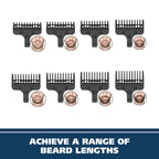 Buy now Wahl Aqua Blade?? Rechargeable Wet/Dry Lithium-Ion Deluxe Beard Trimmer for Men - Interchangeable Heads for Detailing, Hair, Mustache and Body Grooming - Model 9899-100 at indiglob india