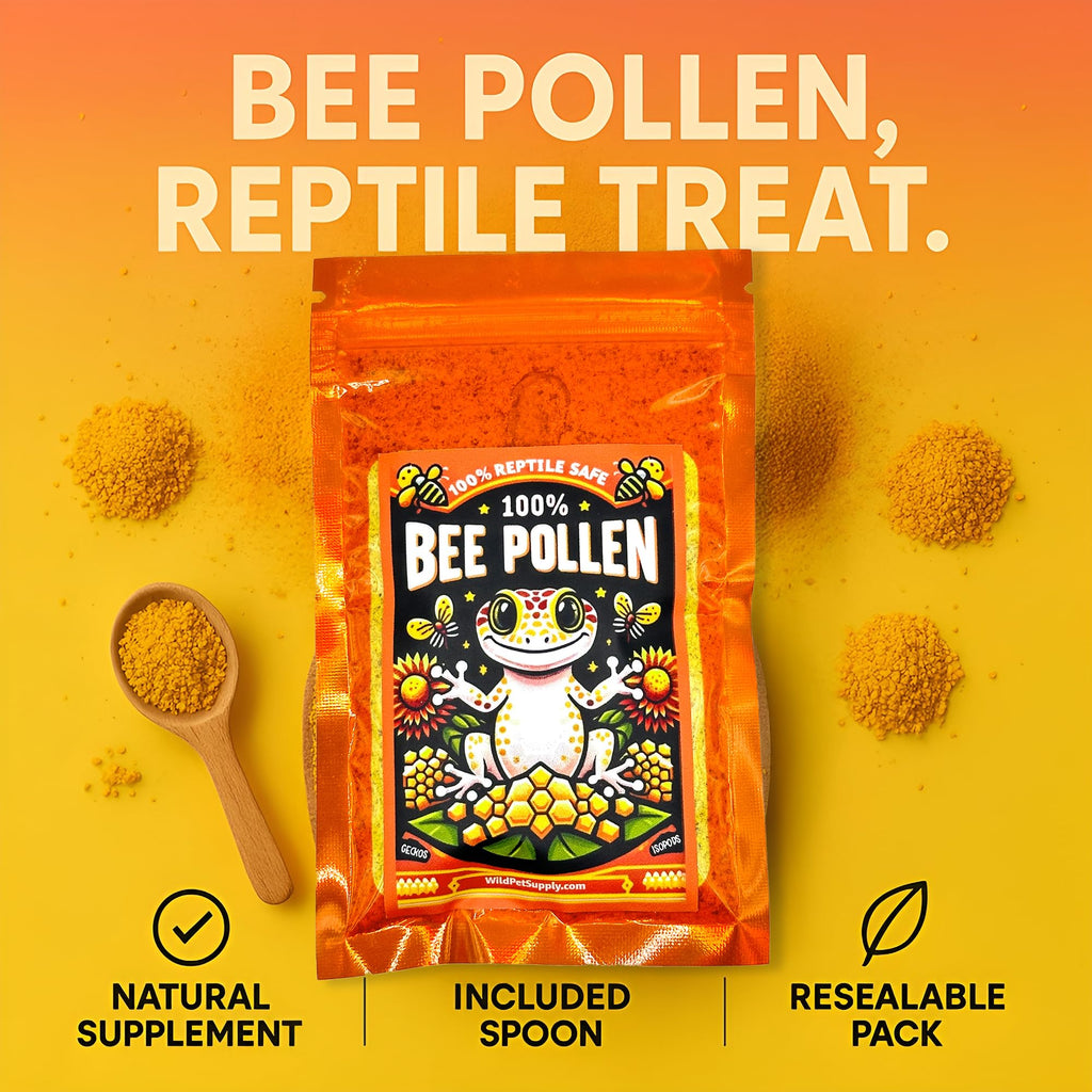 CTWPets 100% Bee Pollen Powder - Food for Reptiles