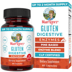 MARYRUTH'S Gluten Digestive Enzymes, Proprietary Enzyme Blend, 60 Count