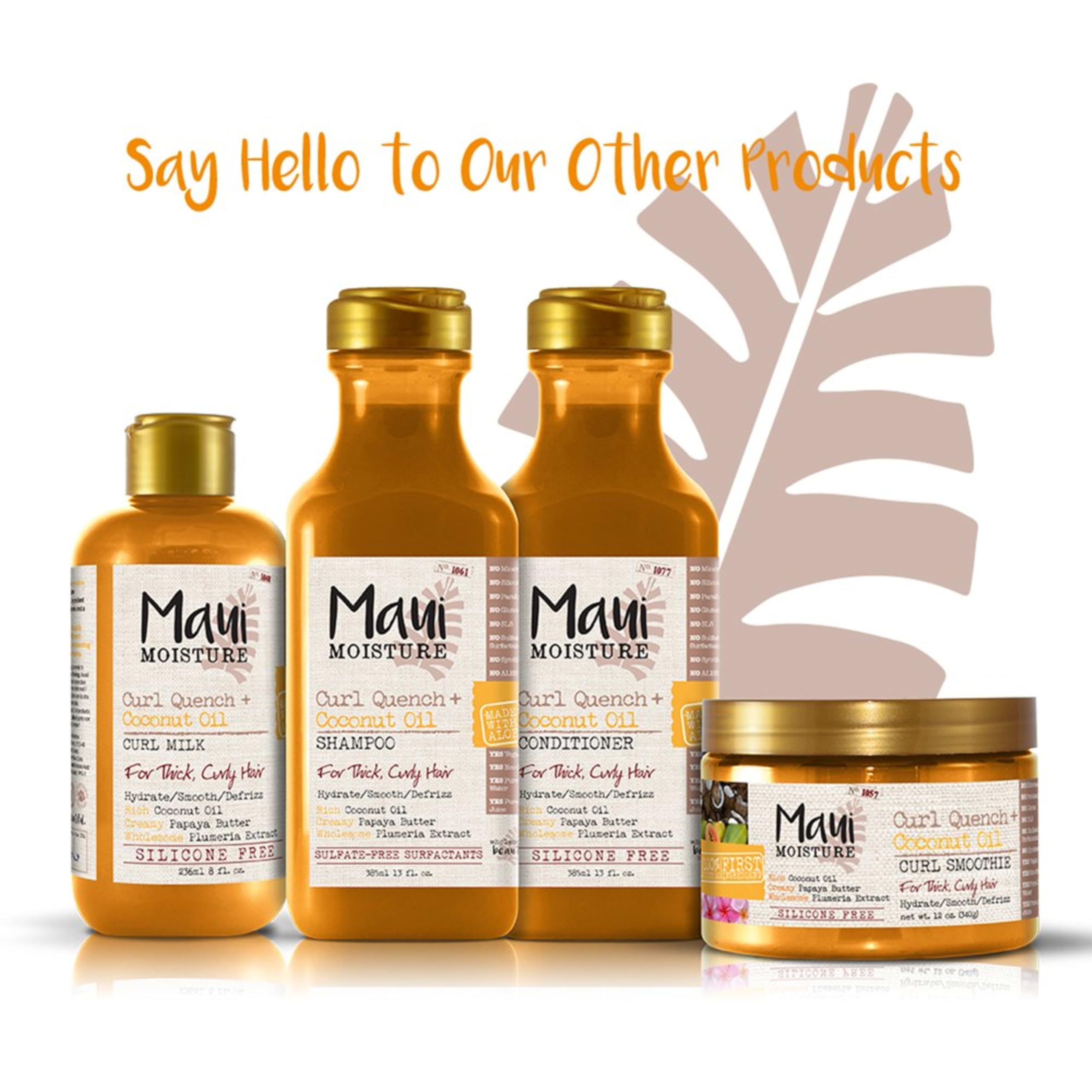 Buy now Maui Moisture Curl Quench + Coconut Oil Curl-Defining Anti-Frizz Shampoo to Hydrate and Detangle Tight Curly Hair, Softening Shampoo, Vegan, Silicone & Paraben-Free, 13 fl oz at indiglob india