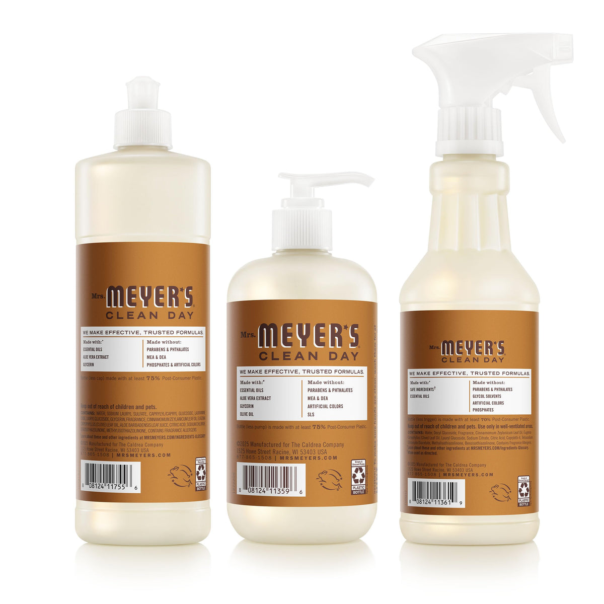 MRS. MEYER'S CLEAN DAY Kitchen Basics Set, Acorn Spice, Cleaning Supplies