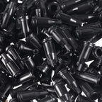 Buy now Gejoy 250 Pack Syringe Tip Caps Dispensing Needle Tip Cap (Black) at indiglob india